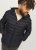 Jack & Jones SPRINT Quilted Hooded Jacket Black - Bundy - Bundy Nadměrné Velikosti - 2XL-8XL