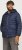 Jack & Jones SPRINT Red Stitches Quilted Hooded Jacket Navy Blazer - Bundy - Bundy Nadměrné Velikosti - 2XL-8XL