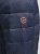 Jack & Jones SPRINT Red Stitches Quilted Hooded Jacket Navy Blazer - Bundy - Bundy Nadměrné Velikosti - 2XL-8XL