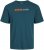 Jack & Jones CORP Logo Play 5 T-Shirt Deep Teal - Trička - Trička nadměrné velikosti - 2XL-14XL
