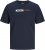 Jack & Jones CORP Logo Play 5 T-Shirt Navy Blazer - Trička - Trička nadměrné velikosti - 2XL-14XL