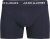 Jack & Jones SKULLROCK Trunks 3-Pack Navy Blazer - Spodní prádlo - Spodní Prádlo Nadměrné Velikosti 2XL-8XL