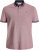 Jack & Jones PAULOS Short Sleeve Polo Rio Red/PS - Polokošile - Polokošile 2XL-8XL - Trička s límečkem 2XL-8XL