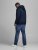 Jack & Jones Elogo Sweat Hood Navy Blazer - Mikiny & mikiny s kapucí - Mikiny & Mikiny s kapucí 2XL-12XL