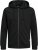 Jack & Jones Basic Sweat Zip Hood Black - Mikiny & mikiny s kapucí - Mikiny & Mikiny s kapucí 2XL-12XL