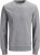 Jack & Jones Basic Sweatshirt Light Grey Melange - Mikiny & mikiny s kapucí - Mikiny & Mikiny s kapucí 2XL-12XL