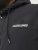 Jack & Jones RUSH SOLID Bomber Jacket with Hood Black - Bundy - Bundy Nadměrné Velikosti - 2XL-8XL