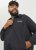 Jack & Jones RUSH SOLID Bomber Jacket with Hood Black - Bundy - Bundy Nadměrné Velikosti - 2XL-8XL