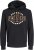 Jack & Jones 2 COL LOGO Hoodie Black - Mikiny & mikiny s kapucí - Mikiny & Mikiny s kapucí 2XL-12XL