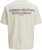 Jack & Jones Lington Crew Neck T-Shirt White - Trička - Trička nadměrné velikosti - 2XL-14XL