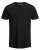 Jack & Jones Organic Basic T-shirt Black - Trička - Trička nadměrné velikosti - 2XL-14XL