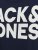 Jack & Jones CORP Logo T-Shirt Navy Blazer - Trička - Trička nadměrné velikosti - 2XL-14XL