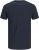 Jack & Jones CORP Logo T-Shirt Navy Blazer - Trička - Trička nadměrné velikosti - 2XL-14XL