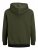 Jack & Jones JJEURBAN BLOCKING SWEAT Forest Green - Mikiny & mikiny s kapucí - Mikiny & Mikiny s kapucí 2XL-12XL