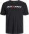 Jack & Jones Corp Logo Crew Neck T-Shirt Black - Trička - Trička nadměrné velikosti - 2XL-14XL