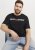 Jack & Jones Corp Logo Crew Neck T-Shirt Black - Trička - Trička nadměrné velikosti - 2XL-14XL