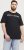 Jack & Jones Corp Logo Crew Neck T-Shirt Black - Trička - Trička nadměrné velikosti - 2XL-14XL