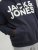 Jack & Jones CORP LOGO Large Print Hoodie Navy Blazer - Mikiny & mikiny s kapucí - Mikiny & Mikiny s kapucí 2XL-12XL