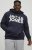 Jack & Jones CORP LOGO Large Print Hoodie Navy Blazer - Mikiny & mikiny s kapucí - Mikiny & Mikiny s kapucí 2XL-12XL