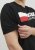 Jack & Jones CORP Logo T-Shirt Black/PLAY 4 - Trička - Trička nadměrné velikosti - 2XL-14XL