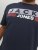 Jack & Jones CORP Logo T-Shirt Navy/PLAY 4 - Trička - Trička nadměrné velikosti - 2XL-14XL