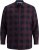 Jack & Jones Gingham L/S Shirt Dark Red - Košile - Košile 2XL-10XL