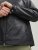 Jack & Jones Rocky Urban Rider Leather Jacket Black - Bundy - Bundy Nadměrné Velikosti - 2XL-8XL