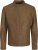 Jack & Jones Rocky Urban Rider Leather Jacket Brown - Bundy - Bundy Nadměrné Velikosti - 2XL-8XL