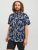 Jack & Jones JORCRAYON AOP Shirt Navy - Košile - Košile 2XL-10XL