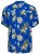Jack & Jones JORLUKE FLORES Resort Shirt Nautical Blue - Košile - Košile 2XL-10XL