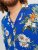Jack & Jones JORLUKE FLORES Resort Shirt Nautical Blue - Košile - Košile 2XL-10XL