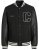 Jack & Jones JORCOLLEGE Bomber Jacket Black - Bundy - Bundy Nadměrné Velikosti - 2XL-8XL
