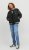 Jack & Jones JORCOLLEGE Bomber Jacket Black - Bundy - Bundy Nadměrné Velikosti - 2XL-8XL