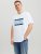 Jack & Jones JORJOSHUA T-shirt Bright White - Trička - Trička nadměrné velikosti - 2XL-14XL