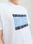 Jack & Jones JORJOSHUA T-shirt Bright White - Trička - Trička nadměrné velikosti - 2XL-14XL