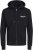 Jack & Jones ESTERBRO Zip Hoodie Black - Mikiny & mikiny s kapucí - Mikiny & Mikiny s kapucí 2XL-12XL