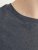 Jack & Jones PAULOS T-Shirt Dark Grey Melange - Trička - Trička nadměrné velikosti - 2XL-14XL