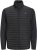 Jack & Jones MULTI SET-IN Sleeves Quilted Jacket With Collar Black - Bundy - Bundy Nadměrné Velikosti - 2XL-8XL