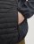Jack & Jones MULTI SET-IN Sleeves Quilted Jacket With Collar Black - Bundy - Bundy Nadměrné Velikosti - 2XL-8XL