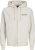 Jack & Jones ESTERBRO Zip Hoodie Light Grey - Mikiny & mikiny s kapucí - Mikiny & Mikiny s kapucí 2XL-12XL