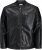 Jack & Jones ROCKY Jacket Black - Bundy - Bundy Nadměrné Velikosti - 2XL-8XL
