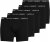 Jack & Jones HUEY Trunks 5-Pack Black - Spodní prádlo - Spodní Prádlo Nadměrné Velikosti 2XL-8XL