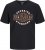 Jack & Jones LOGO O-Neck T-Shirt Black - Trička - Trička nadměrné velikosti - 2XL-14XL
