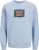 Jack & Jones HUDSON Sweatshirt Chambray Blue - Mikiny & Mikiny s kapucí - Mikiny & Mikiny s kapucí 2XL-12XL