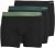 Jack & Jones Nick Bamboo Trunks 3-Pack Green/Black - Spodní prádlo - Spodní Prádlo Nadměrné Velikosti 2XL-8XL