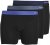 Jack & Jones Nick Bamboo Trunks 3-Pack Violet/Dazzling blue - Spodní prádlo - Spodní Prádlo Nadměrné Velikosti 2XL-8XL