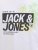  Jack & Jones Jaxon Crew Neck T-Shirt White - Trička - Trička nadměrné velikosti - 2XL-14XL