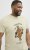 Jack & Jones Anatomy Skull Crew Neck T-Shirt Antique White - Trička - Trička nadměrné velikosti - 2XL-14XL