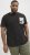Jack & Jones Split Pocket Print T-Shirt Black - Trička - Trička nadměrné velikosti - 2XL-14XL