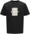 Jack & Jones Tarmac Camo Crew Neck T-Shirt Black - Trička - Trička nadměrné velikosti - 2XL-14XL